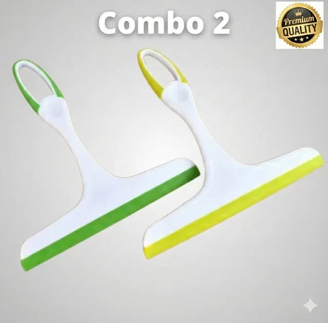 Plastic Hand Wiper for Surface Clean, Blue, Pack of 2