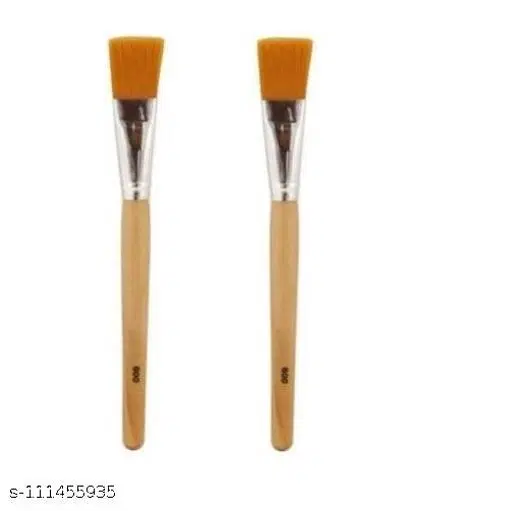 Personal and professional use Face pack makeup brush ( pack of 2)