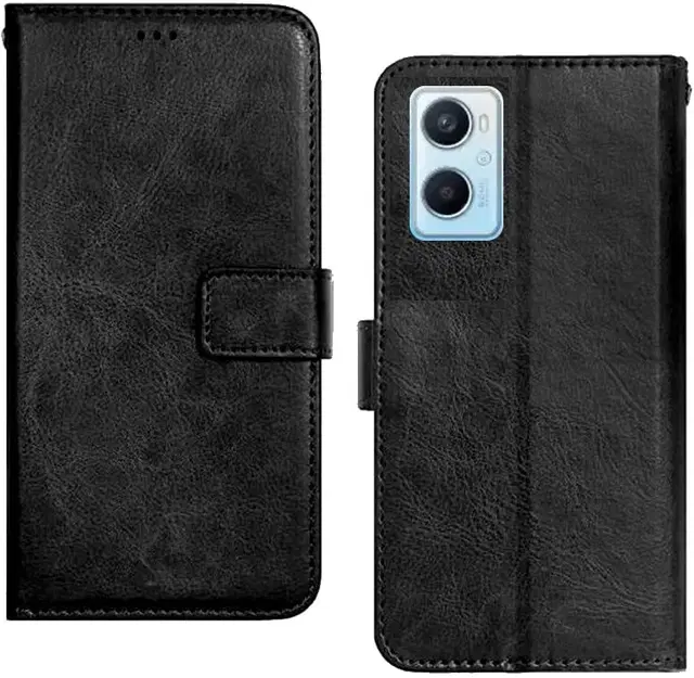 Flip Mobile Cover for OPPO A96, Multicolor