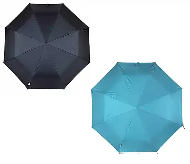 Nylon Umbrellas, Multicolor, Pack of 2