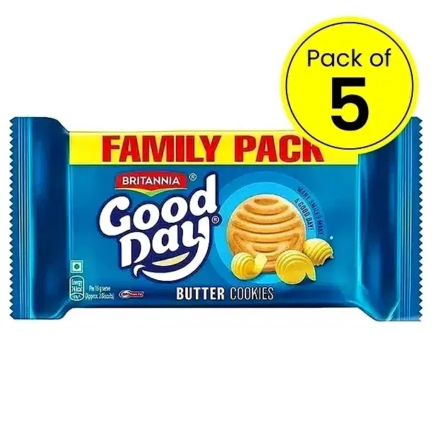Britannia Good Day Butter Cookies 526 g (5X105.2) g)