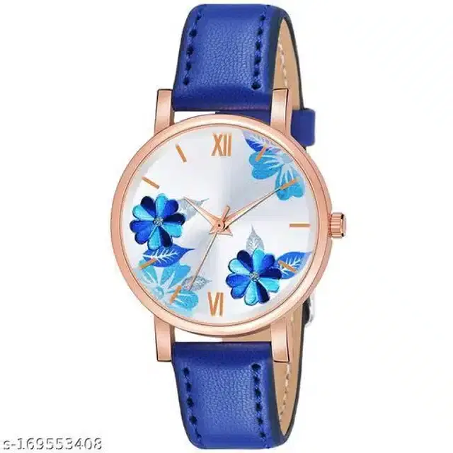 Analog Watch for Women (Blue)