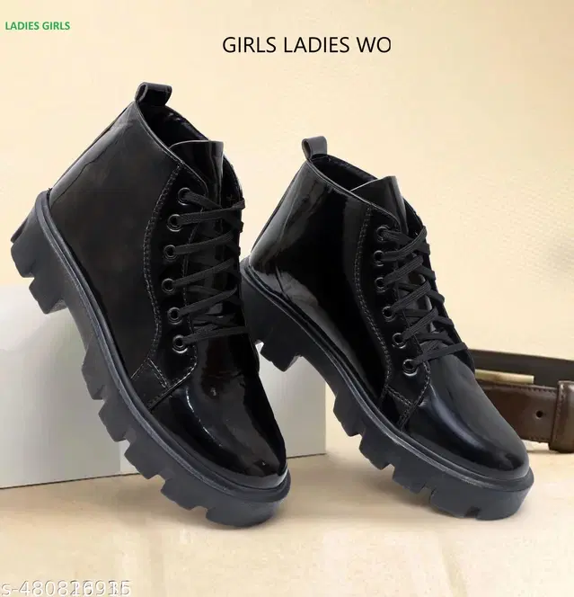 Boots for Women, Black (7)