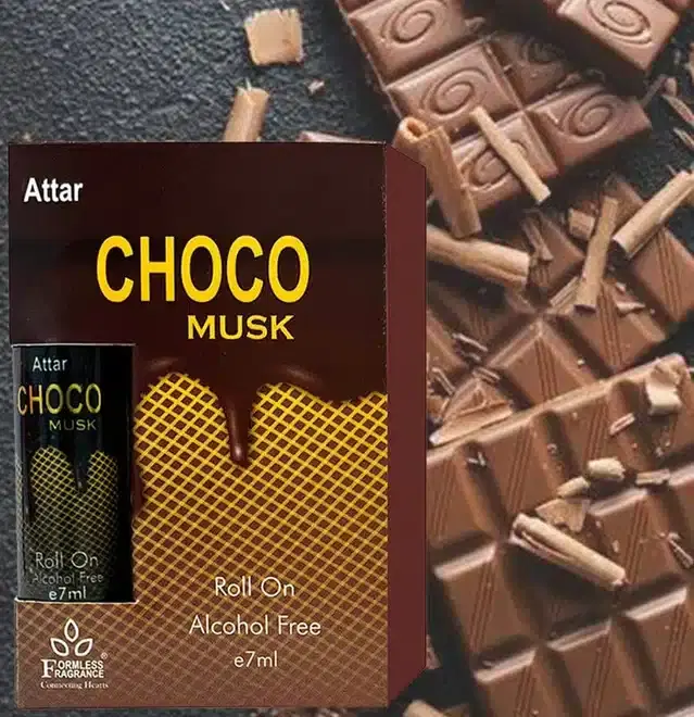 Formless Choco musk Roll On Attar, 7 ml