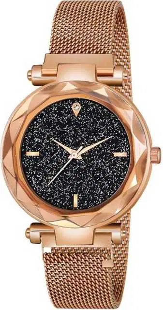 Casual Metal Analog Watch For Women (Copper) (MP-31)