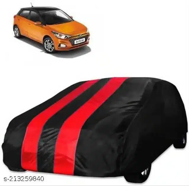 Taffeta Waterproof Car Cover for Hyundai Elite i20, Multicolor