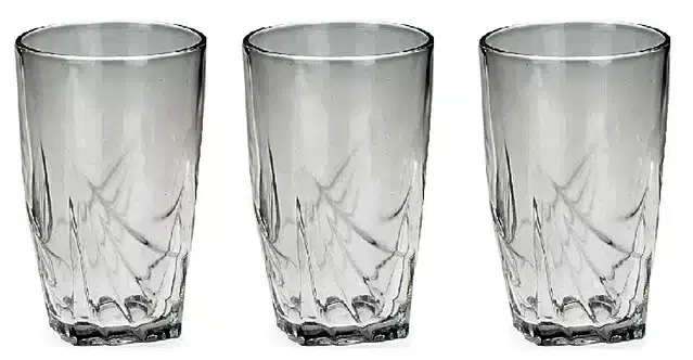 Liquor cum Cocktail Glasses, Transparent, 150 ml, Pack of 3
