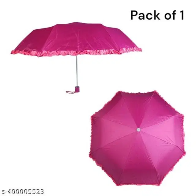 Polyester Foldable Umbrella, Assorted