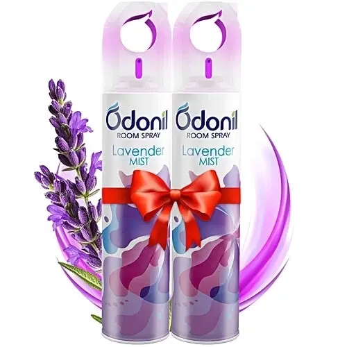 Odonil Nature Lavender Mist Room Freshener 2X220 ml (Buy 1 Get 1 Free)