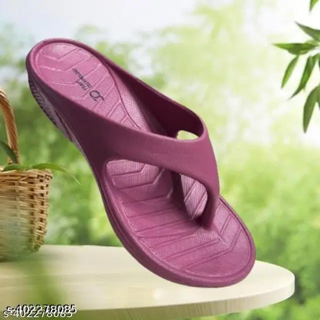 Flipflops for Women (Pink, 5)