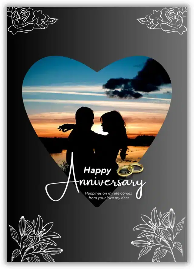 Anniversary Greeting Cards, Multicolor