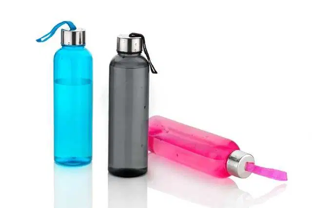 High Quality Food Grade Plastic Designer Water Bottles, Pack Of 3, Multicolor, 1000 ml, MSE-17