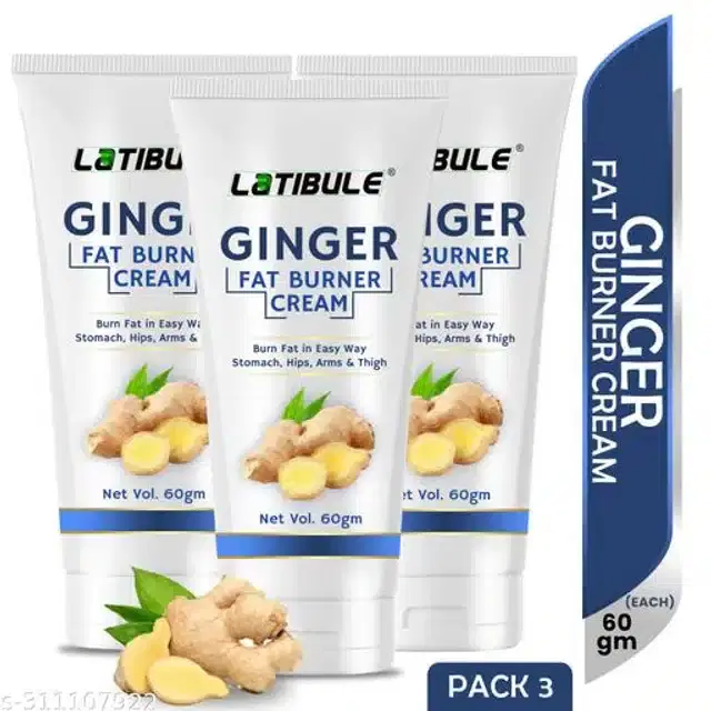 Latibule Ginger Fat Burner Cream, 60 g, Pack of 3