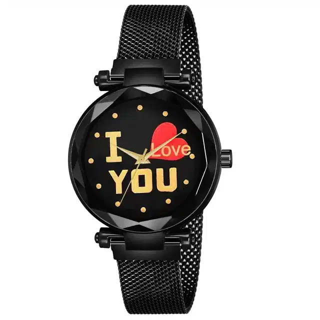 Analog Watch for Women (Black)