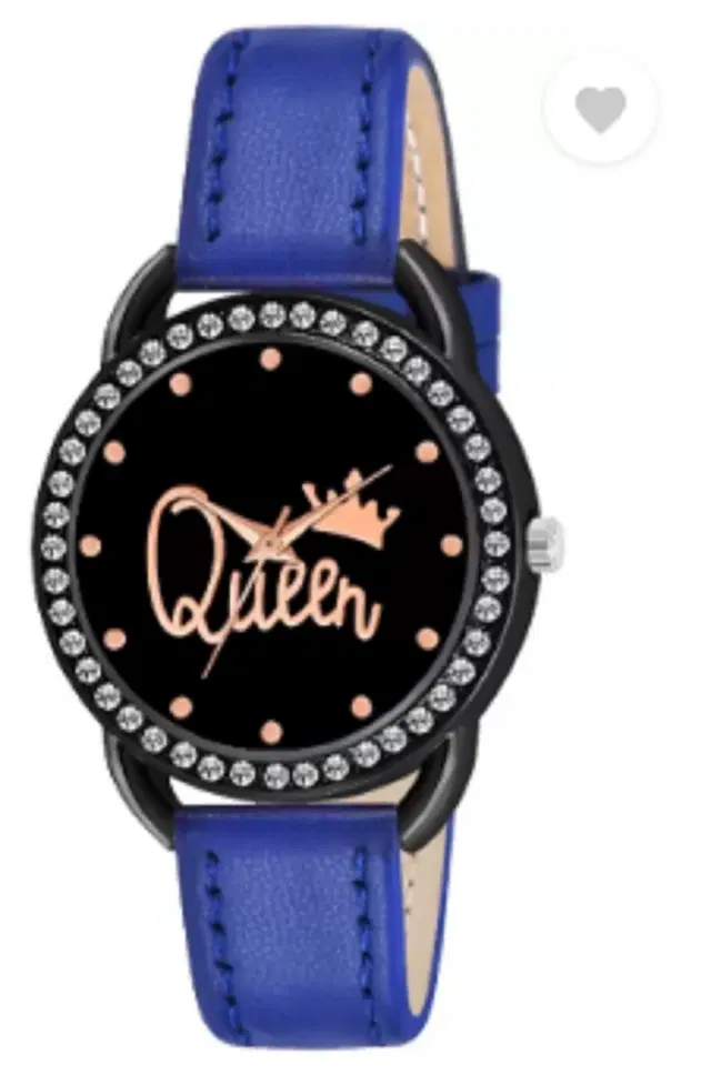 Analog Watch for Women & Girls (Blue)
