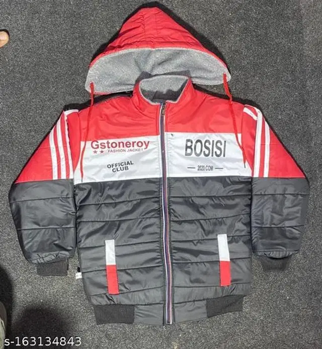 Polyester Jacket for Boys (Multicolor, 2-3 Years)