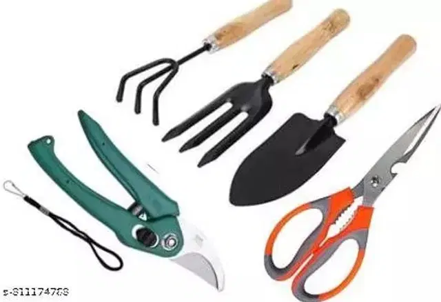 Gardening Tools Set, Multicolor, Set of 5