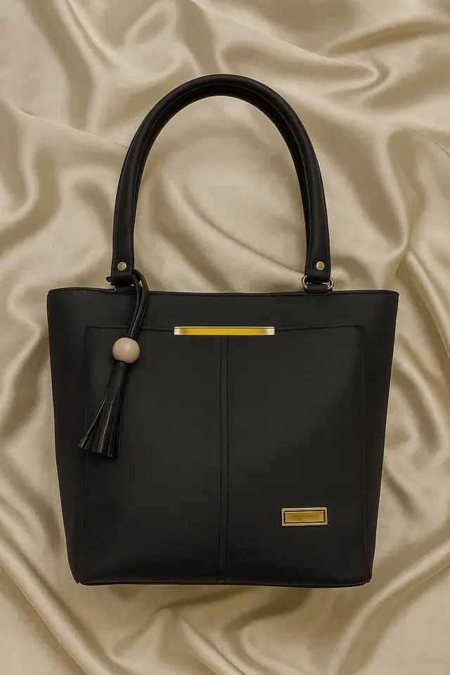 PU Handbag for Women, Black