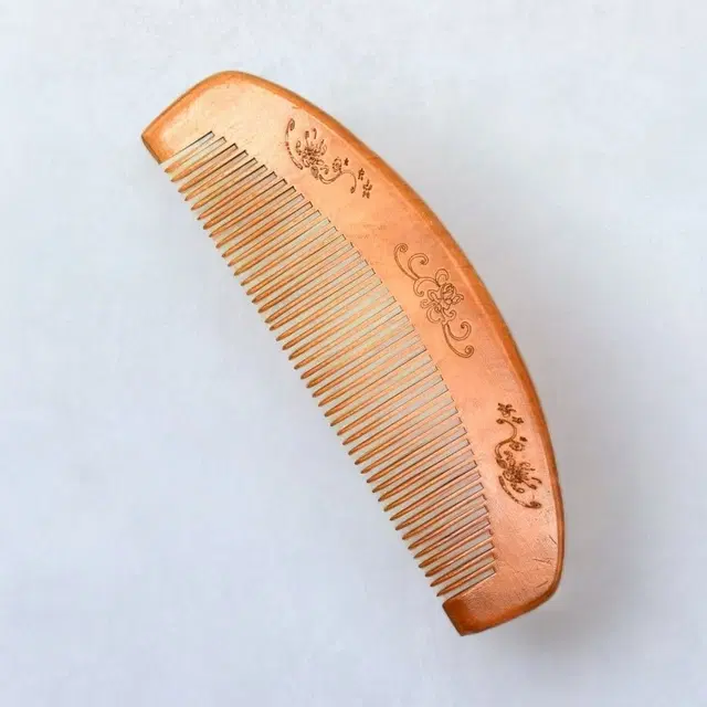 Wooden Hair Comb, Brown
