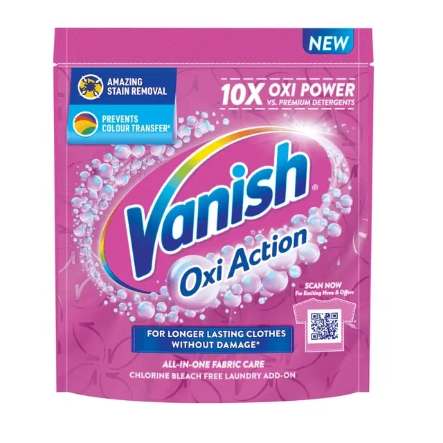 Vanish Oxi Action Powdered Stain Remover 400 g(Pouch)