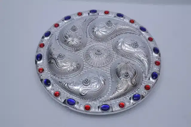 Airtight Spice & Dry Fruit Container with Lid, Silver