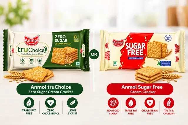 Anmol Sugar Free Cream Cracker Biscuit 277 g