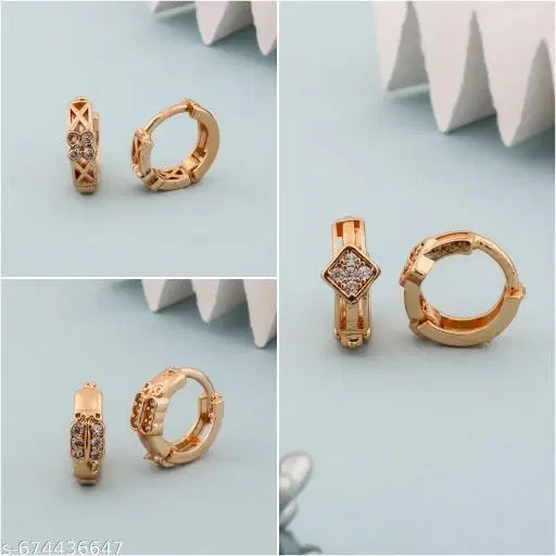 High Quality Earrings/Studs/Bali Combo