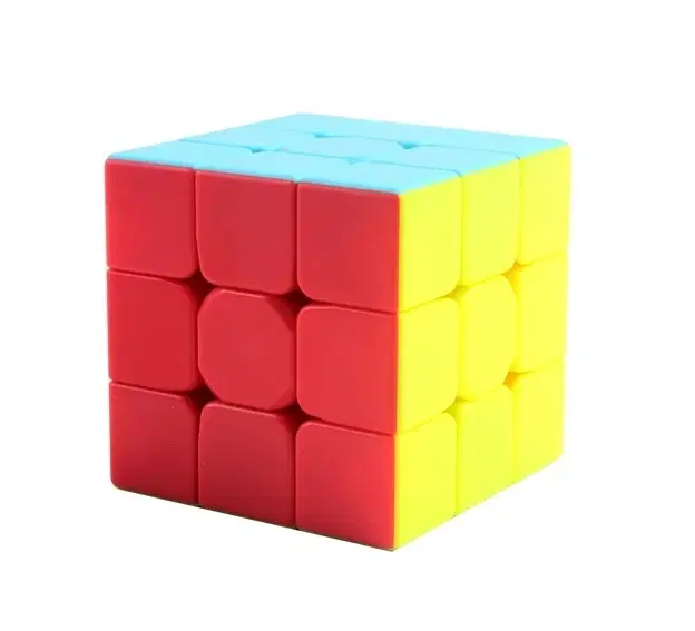 Plastic Rubik Cube, Multicolor