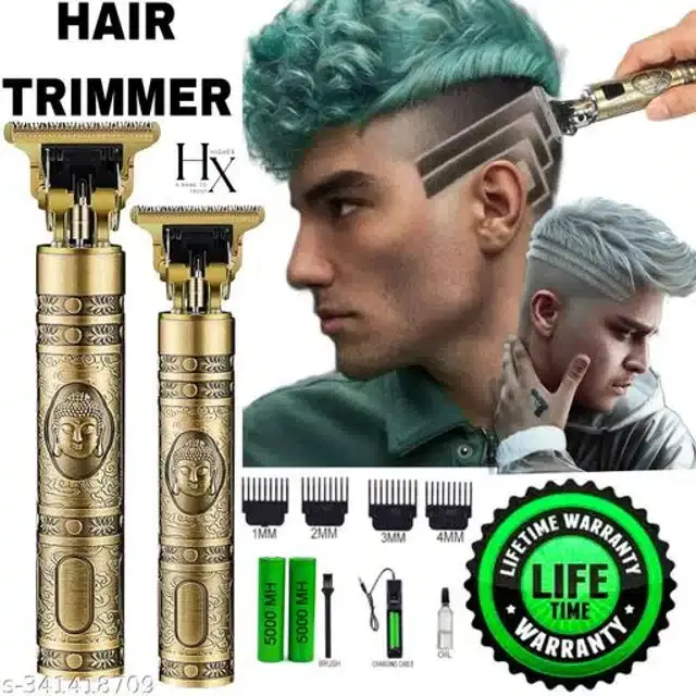Buddha Style Trimmer for Men, Golden