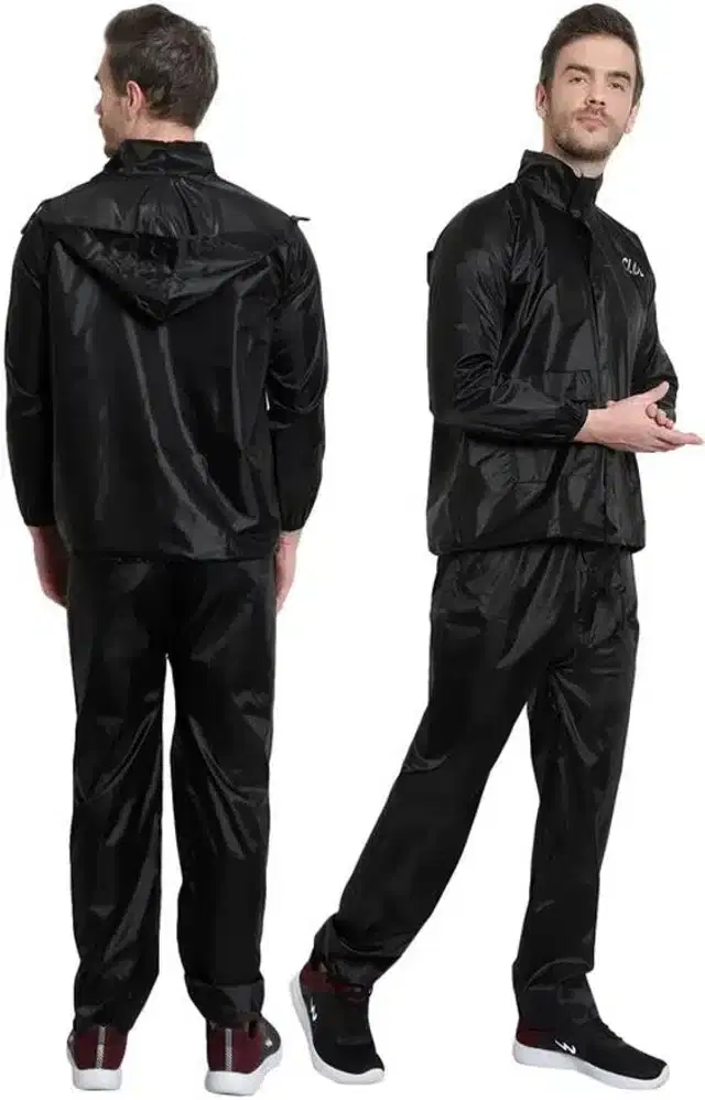 Rainsuit for Men & Women, Black