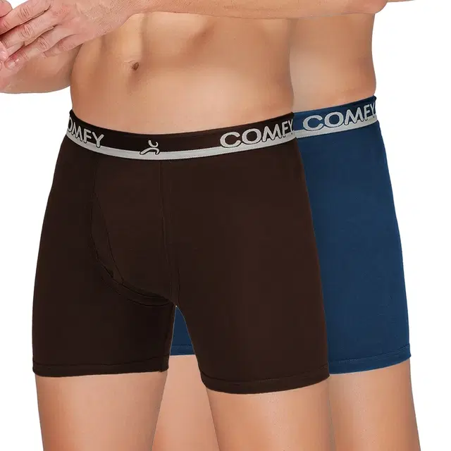 Cotton Solid Trunks for Men Assorted, Pack of 2 (85)