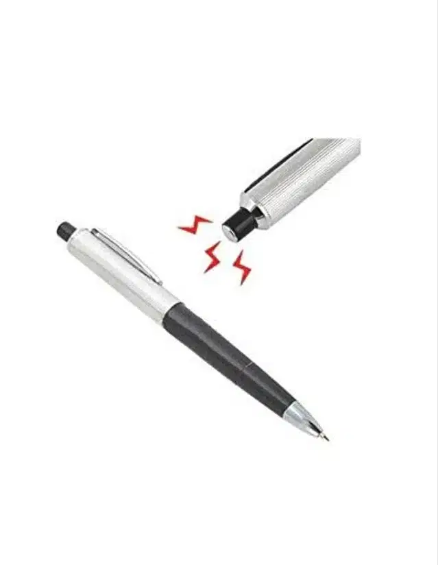 Electric Shocking Ball Point Pen Toy for Kids, Multicolor