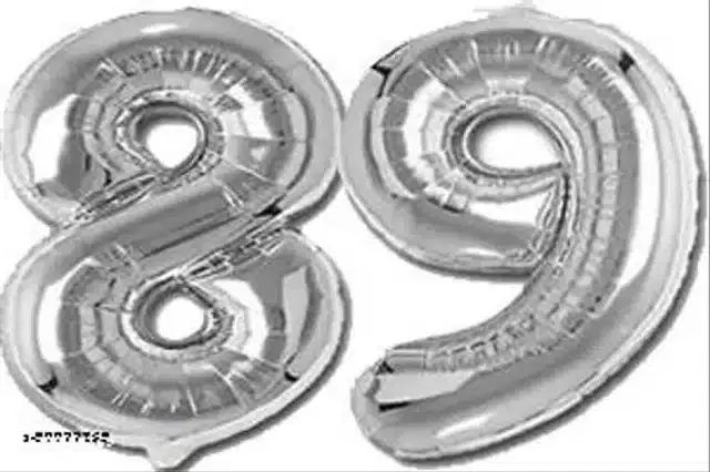 Number Foil Balloon, Assorted, Pack of 1