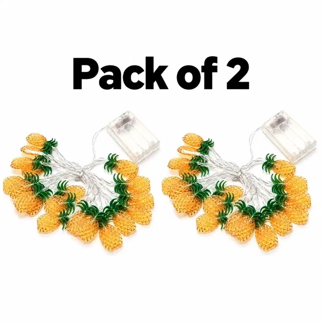 10 Leds 3 m Fancy Pineapple String Lights (Pack of 2)