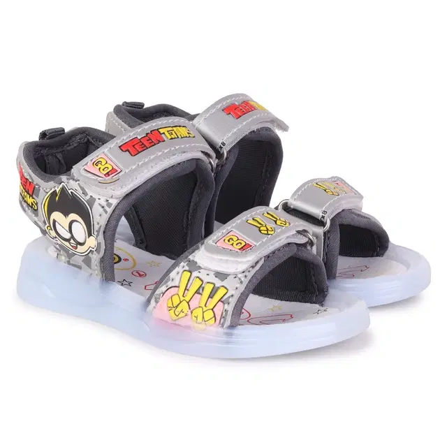 Sandals for Boys (Grey, 7C)