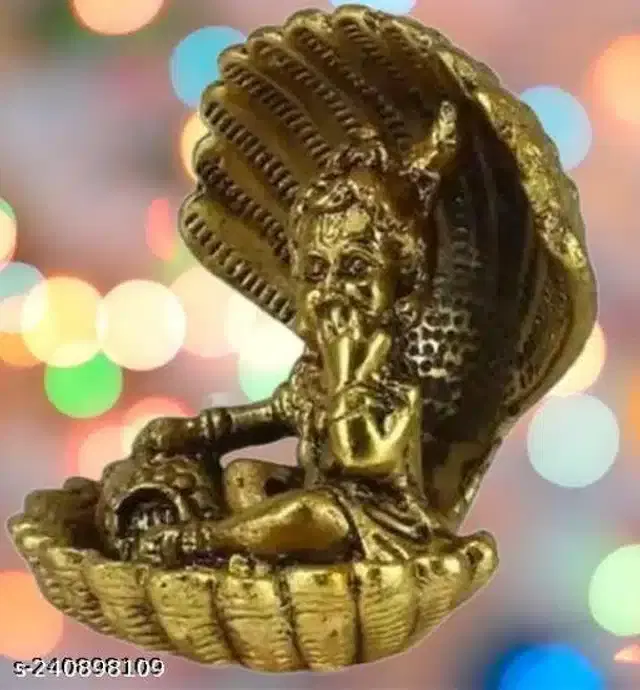 Metal Laddu Gopal Idol, Gold