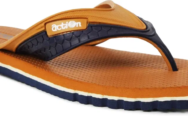 action Slippers for Men (Brown, 7)