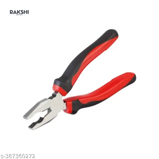 Stainless Steel Cutting Plier, Silver & Red