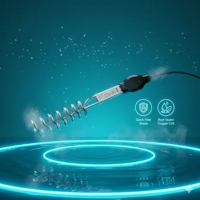 Copper Immersion Rod ,Multicolour, 1500 Watts