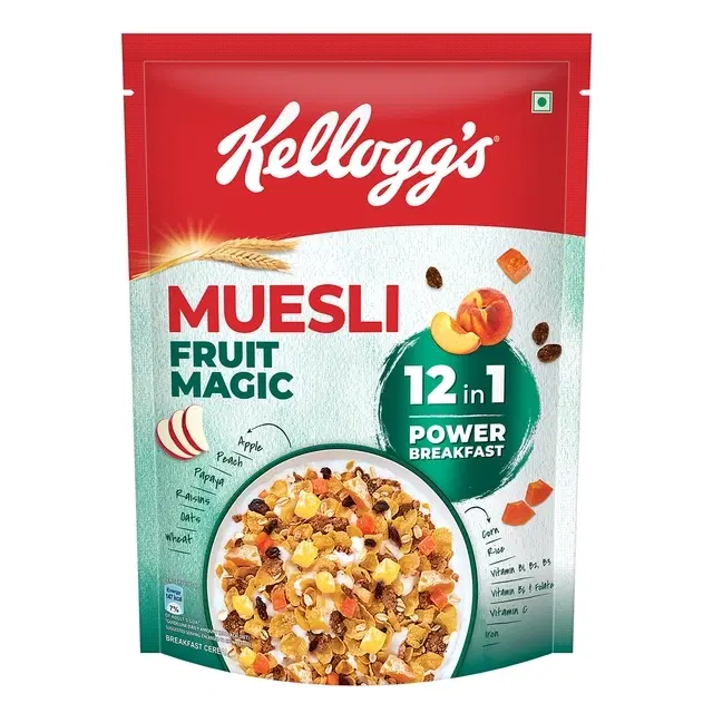 Kellogg'S Fruit Magic Muesli (Carton) 500 G