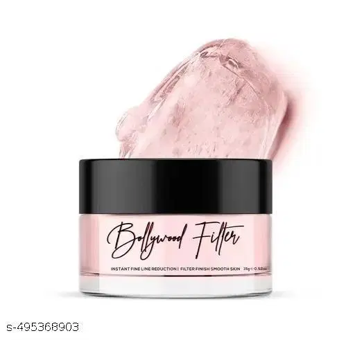 Bollywood Filter Face Primer 15gm | for a Flawless & Smooth Skin | Blurs Fine Lines, Wrinkles & Pores Instantly | Hydrating, Lightweight & Non-sticky | Cruelty-free Pack of 1