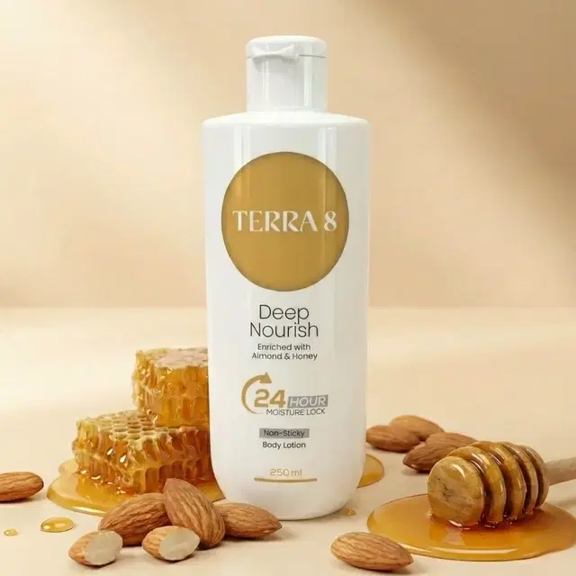 Terra 8 Nourishing Drops Non-Sticky Body Lotion 250ml