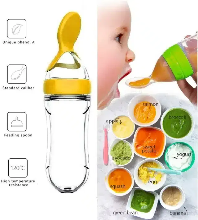 Silicone Food Feeder for Kids, Multicolor