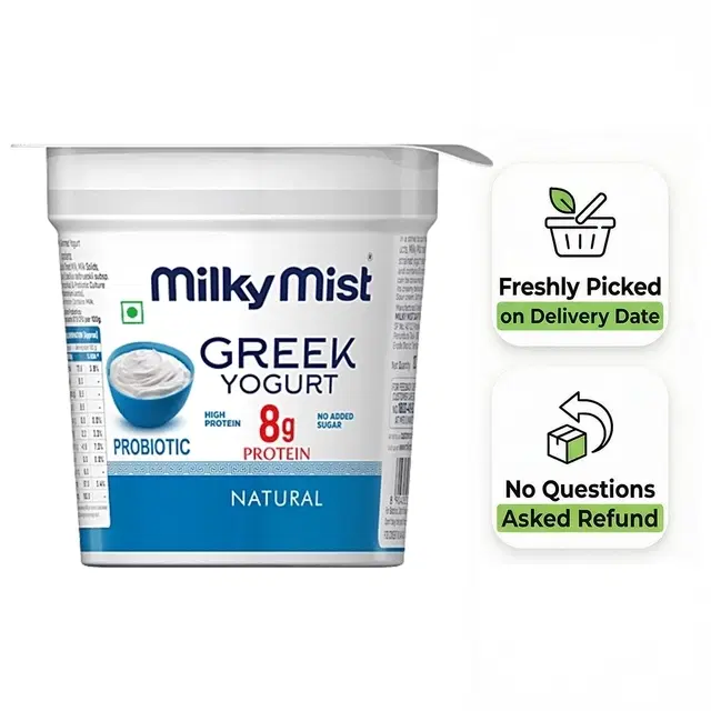 Milky Mist Natural Greek Yogurt 100 g
