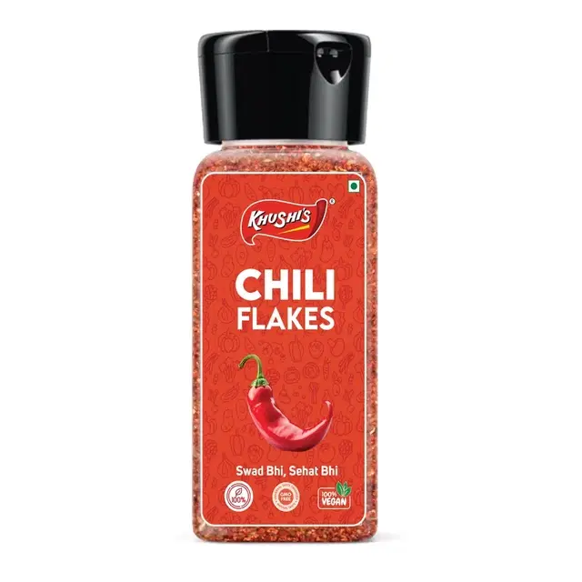 Khushi's Red Chili Flakes 55 g