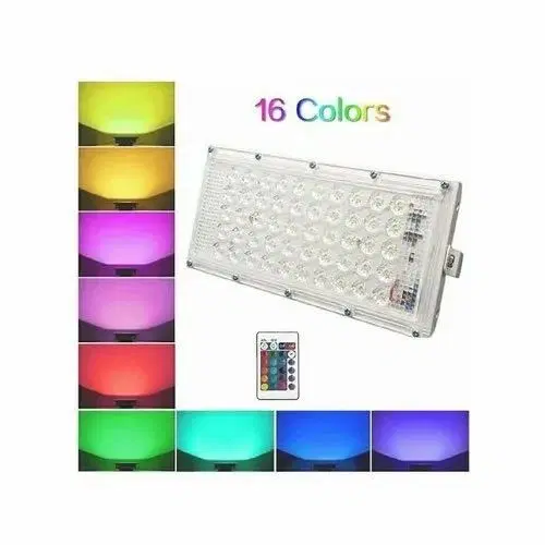 RGB LED Brick Lights, Multicolor, 50 W