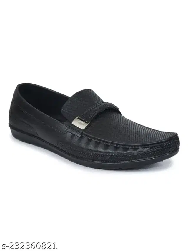 Ajanta casual Loafers for men, Black (10)