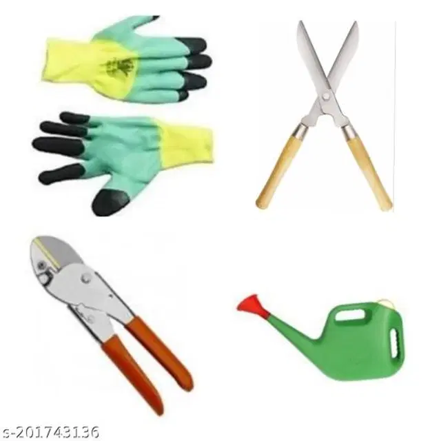 Gardening Tools Set, Multicolor, Set of 4
