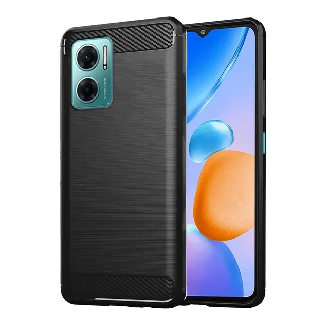Silicone Back Cover for Mi Redmi 11Prime 5G (Black)