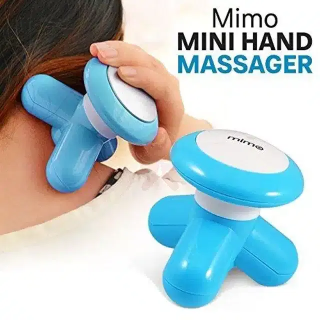 Mini Electric Full Body Massager, Sky Blue